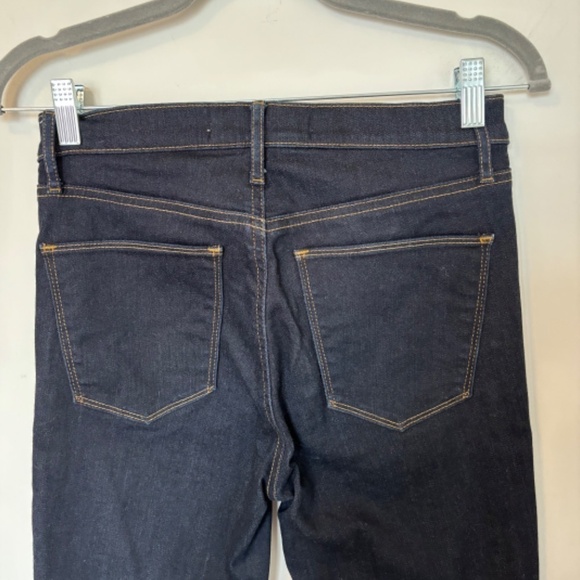 GAP True Skinny High Rise Jeans Size 27R Dark Wash NWOT - Picture 8 of 8